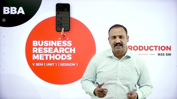 DAY 01 | BUSINESS RESEARCH METHOD | V SEM | B.B.A | INTRODUCTION | L1