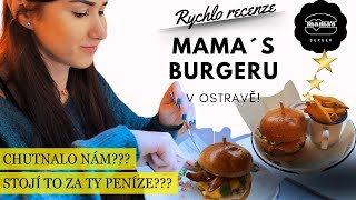 Stojí to za to? Recenze Mama's Burger v Ostravě.