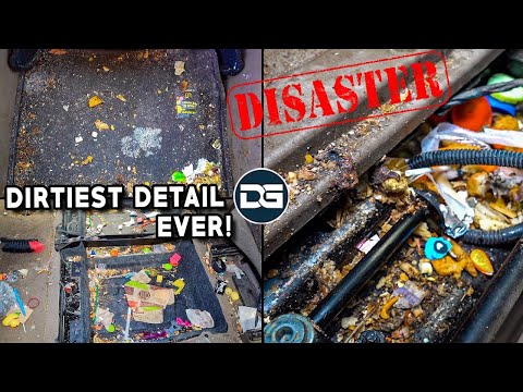 Deep Cleaning The NASTIEST Vehicle I've Ever Seen! | Insane 20 Hour Detailing Transformation