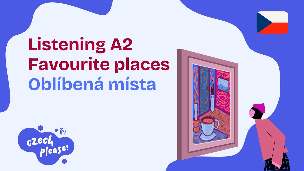 🏙️ Oblíbená místa | Čeština A2 l Czech please!