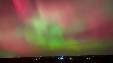 Northern lights in Iowa: Gorgeous timelapse video of aurora in Des Moines sky