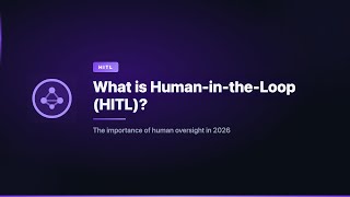What is Human-in-the-Loop (HITL)?
