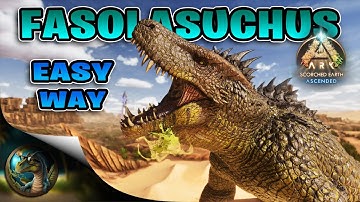 ARK Taming Fasolasuchus The Easy Way