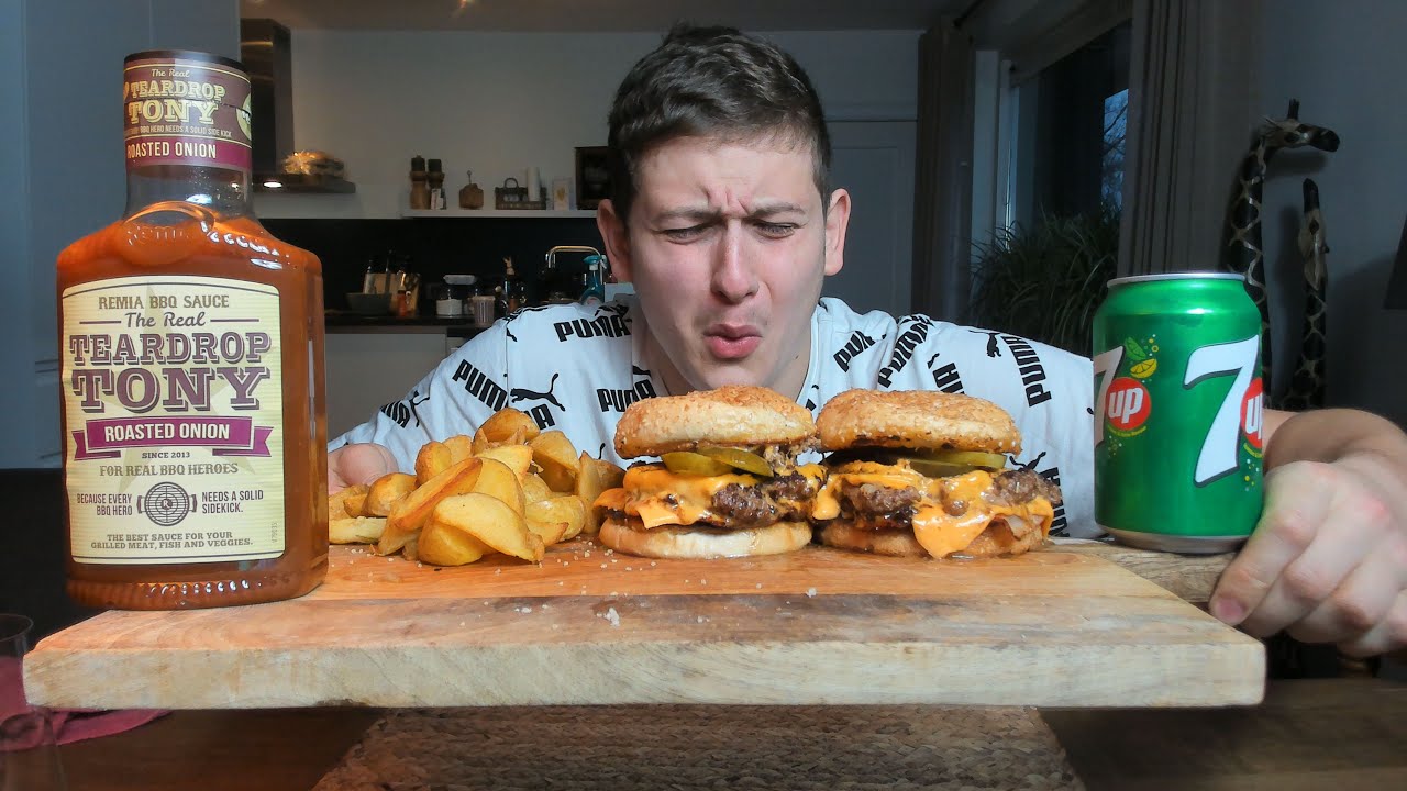 Smash Burgers { these are something else } Smash Burger MUKBANG!