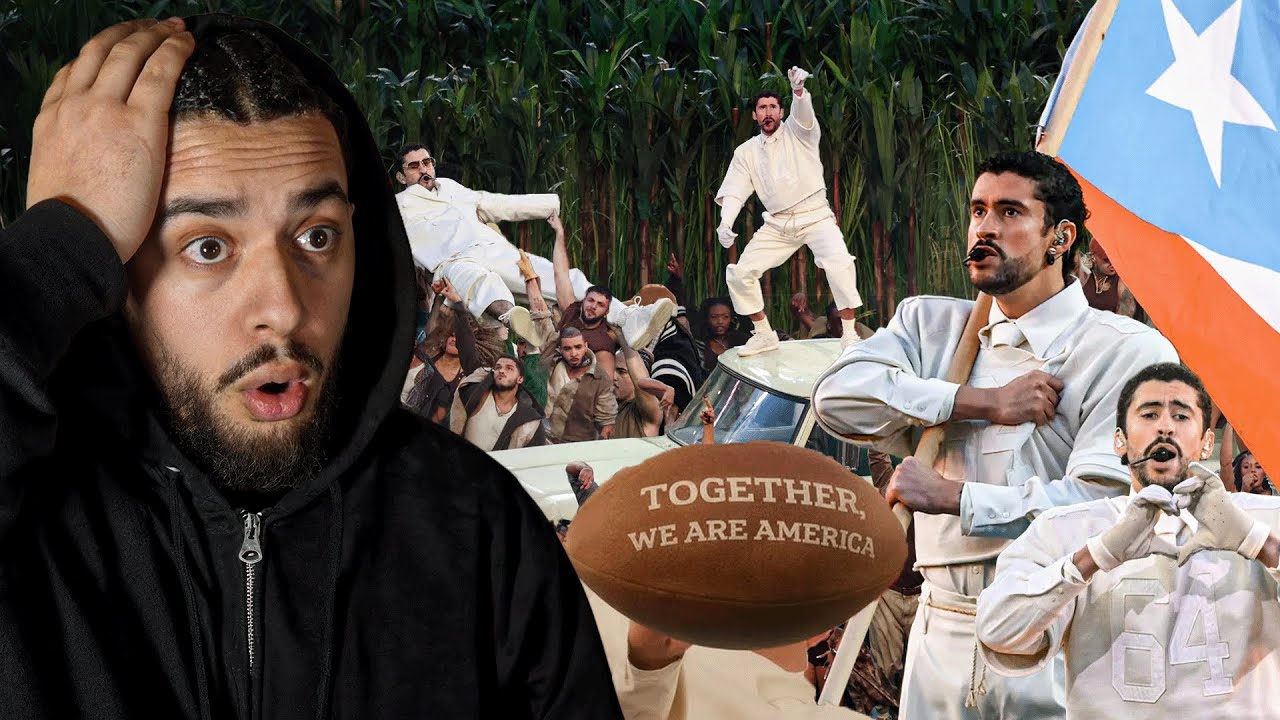 JE RÉAGIS À BAD BUNNY AU SUPER BOWL ! C'est pas que de la musique