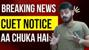 Big news 🔥🔥🔥 - CUCET official date and exam pattern released by NTA
