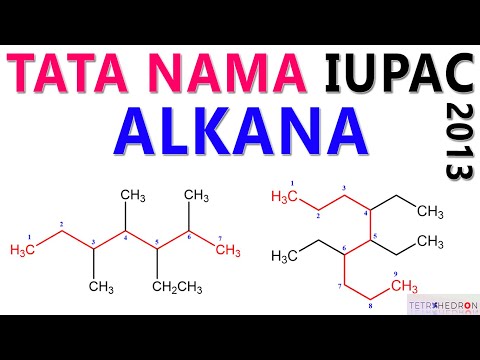 Tata Nama Alkana Menurut Aturan IUPAC 2013