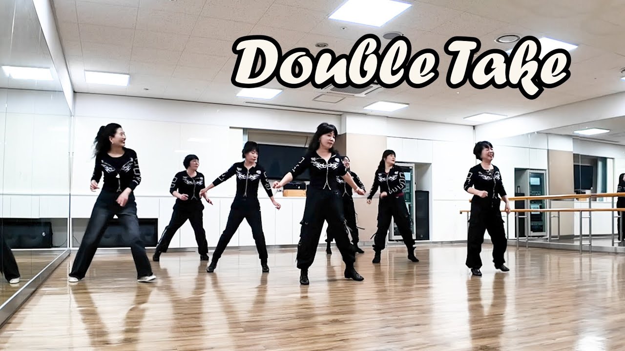 Double Take Line Dance/High Intermediate/계양롯데 중급반 수업영상 - YouTube