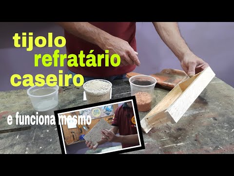 Vídeo: Como são feitos os tijolos refratários?