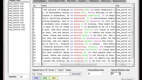 AntConc 3.2.4 Tutorial 0: Getting Started