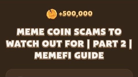 Memecoins Scams to Watch out Part 2 / MemeGirls