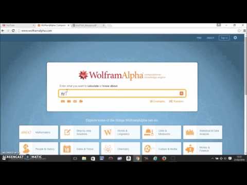 First Order Differential Equations using Wolfram Alpha