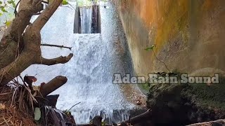 The sound of a waterfall for deep sleep 24/7, release the burden of life's thoughts