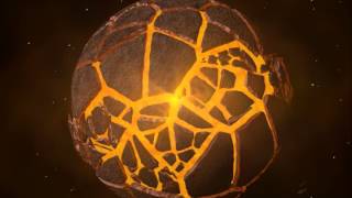 Molten Planet Exploding | Blender 2.68 Animation