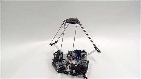 Delta Robot Powered by Closed-Loop Stepper Motor and iServo Driver
