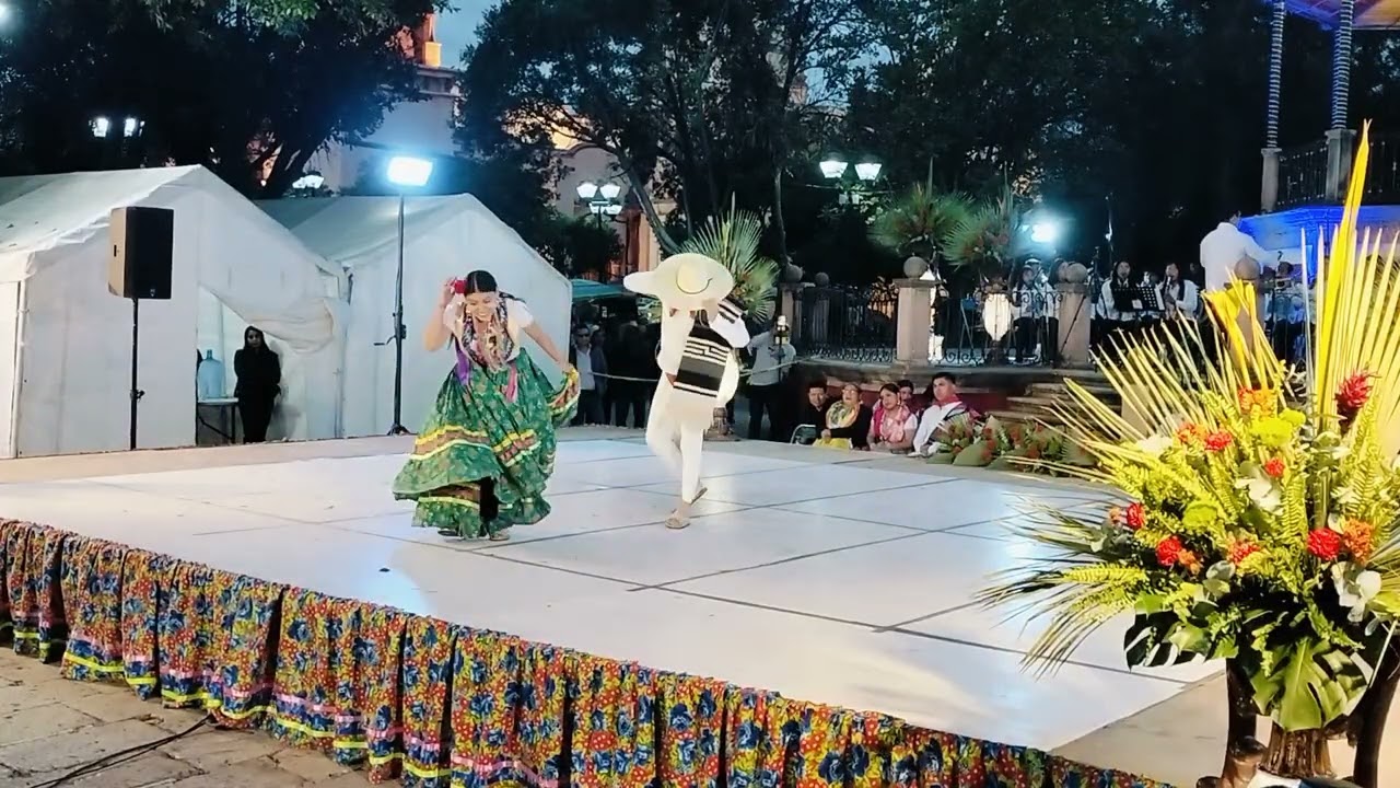 Tercera pareja del Jarabe Mixteco 2026 Ramírez Luengas Alejandra Ailín y Romero Barrera Pedro