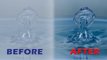 How to use the Pluto Valve to Create Amazing Water Drop Images | Part 3: Editing Water Splash Images