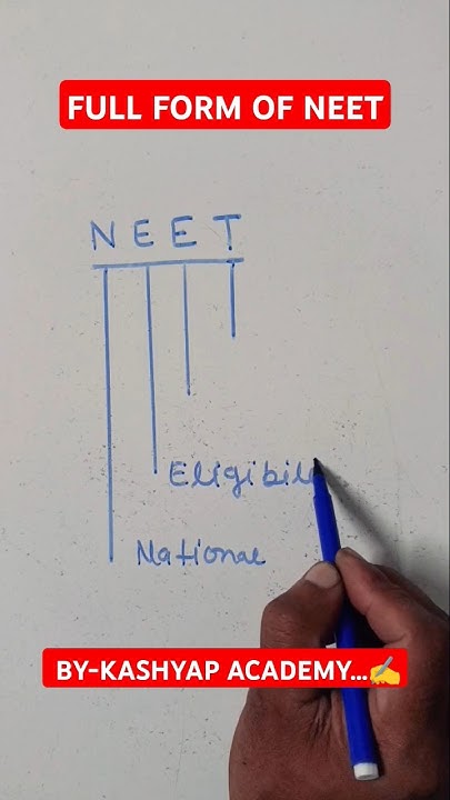 FULL FORM OF NEET MEANING OF NEET NEET KA MATLAB KYA HOTA HAI full-form-of-neet-meaning-of-neet-neet-ka-matlab-kya-hota-hai