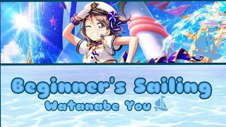 Watanabe You - Beginner's Sailing || [ Color Coded {Kan/Rom/Eng} ]