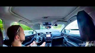 Openpilot drives Subaru Crosstrek Limited, morning commute.