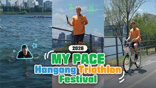[Seoul Plus One] Ep.4 2026 Take It Easy Hangang Triathlon Festival 💦 A Healing Race In Seoul