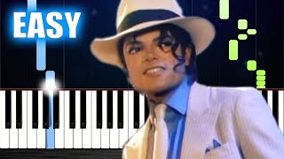 Michael Jackson - Smooth Criminal - EASY Piano Tutorial