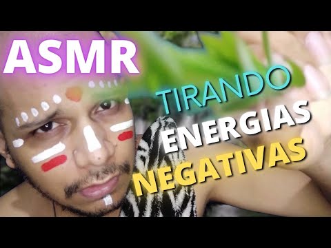 ASMR Tirando Energia Negativa Roleplay Guardião da Floresta parte 2