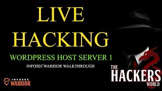 LIVE Hacking | Wordpress Host Server | Infosecwarrior Walkthrough | Vulnhub  CTF | PART 2 Profile