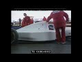Mika hkkinen testing the mclaren lamborghini8b 1993