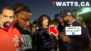 I GOT PRESSED IN THE MOST DANGEROUS HOOD IN LA!!  *GONE WRONG*