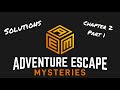 Walkthrough of Adventure Escape Mysteries (AE Mysteries) Legend of Scared Stones-Chapter 2(Part 1)