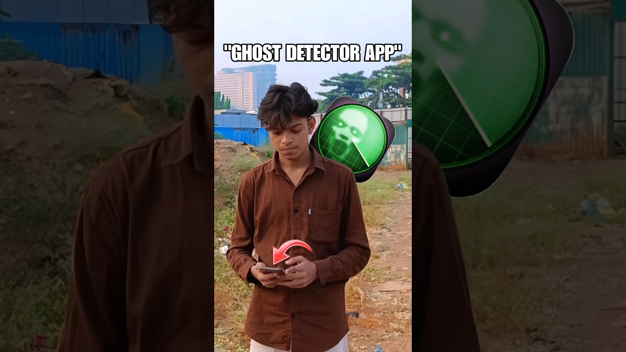 Today I Tried GHOST Detector APP || 