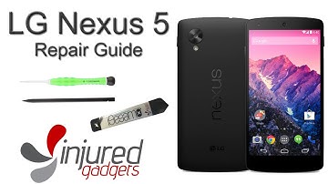 LG Google Nexus 5 Touch Screen Glass Digitizer LCD, Rear + Front Camera Repair D820