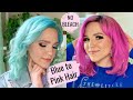 Blue to Pink Hair without Bleach | Iroiro Hair Dye