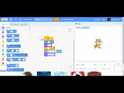 How to make an easy project on scratch! - YouTube