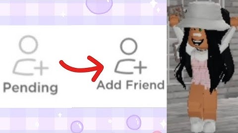 How to Cancel Friend Request In Roblox 2021✨🇳🇵