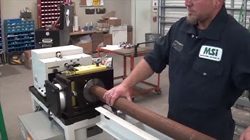 Double End Bar Chamfering Machine