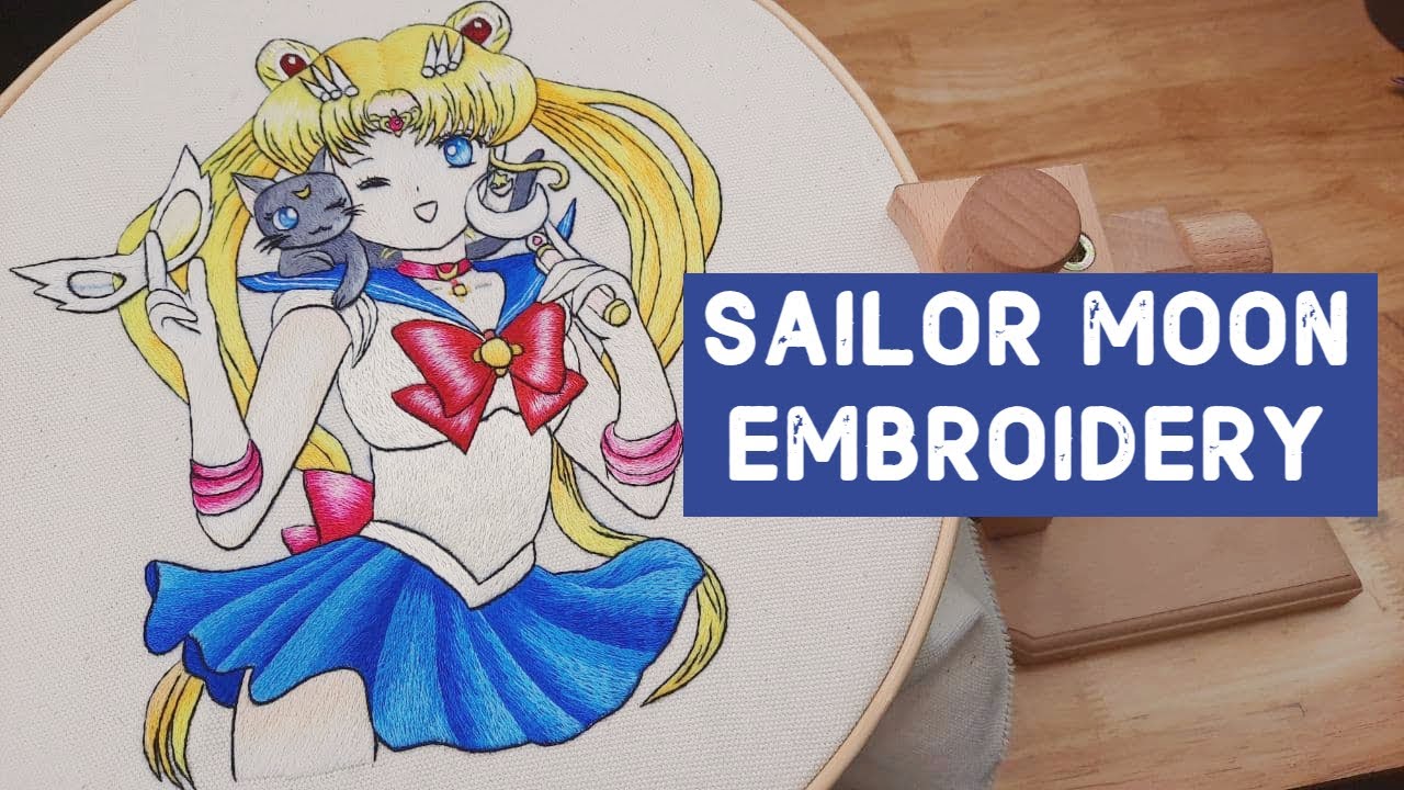 Sailor Moon Embroidery