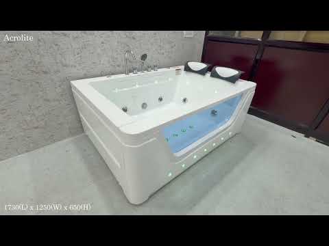 Glassy Jacuzzi Bathtub(Model No - AT - 9325-D || Category D)