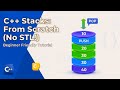 Stacks Explained with a Real Life Example No STL | Data Structures Made Easy (Browser Back Button!)