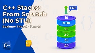 Stacks Explained with a Real Life Example No STL | Data Structures Made Easy (Browser Back Button!)