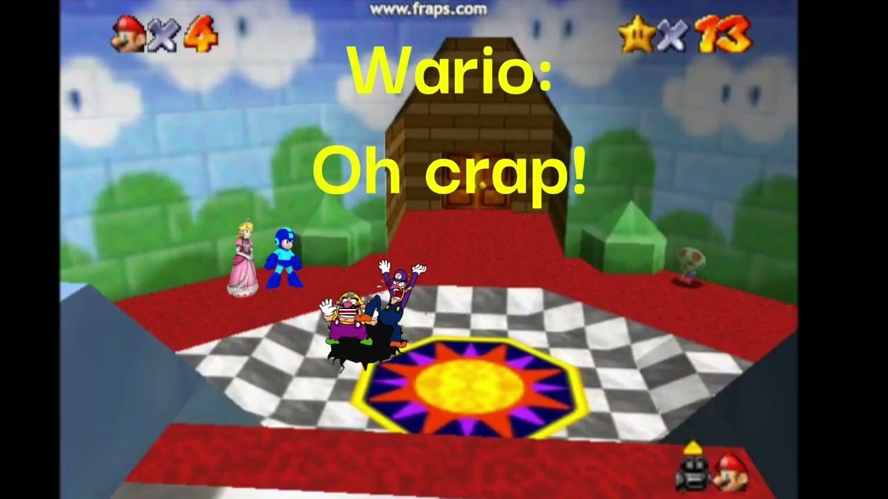 TTPFC - Season 2, Episode 5 - Preview 5 (Megaman and Peach catches Wario and Waluigi sneaking in)