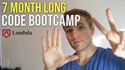 This CODE BOOTCAMP is 7.5 MONTHS LONG#lambdaschool