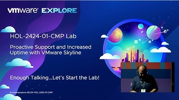 Self-Guided Workshop: Enhance IT Operations with VMware Skyline Advisor Pro (HOL-2424-01-CMP)
