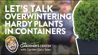 Let's Talk Overwintering Hardy Plants in Containers ❄️ Garden Guru Sean at The Gardener's Center