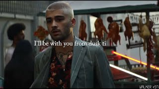 ZAYN - Dusk Till Dawn Lyrics ft. sia | Best Lyric Video