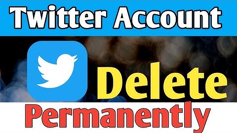 How To Delete Twitter Account Permanently in Tamil \ TAMIL REK