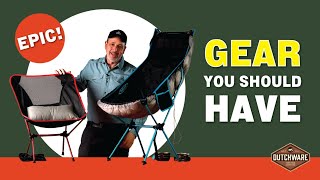 Gear You Should Have: Camp Essential Comfort & Convenience!