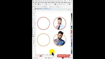 Power Clip Inside in CorelDRAW #powerclip #coreldraw #youtubeshorts #shortvideo #skgraphicanimation