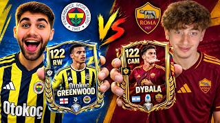 UCL MAÇINA ÖZEL FENERBAHÇE KADROSU VS ROMA KADROSUNU KAPIŞTIRDIM🔥FC Mobile